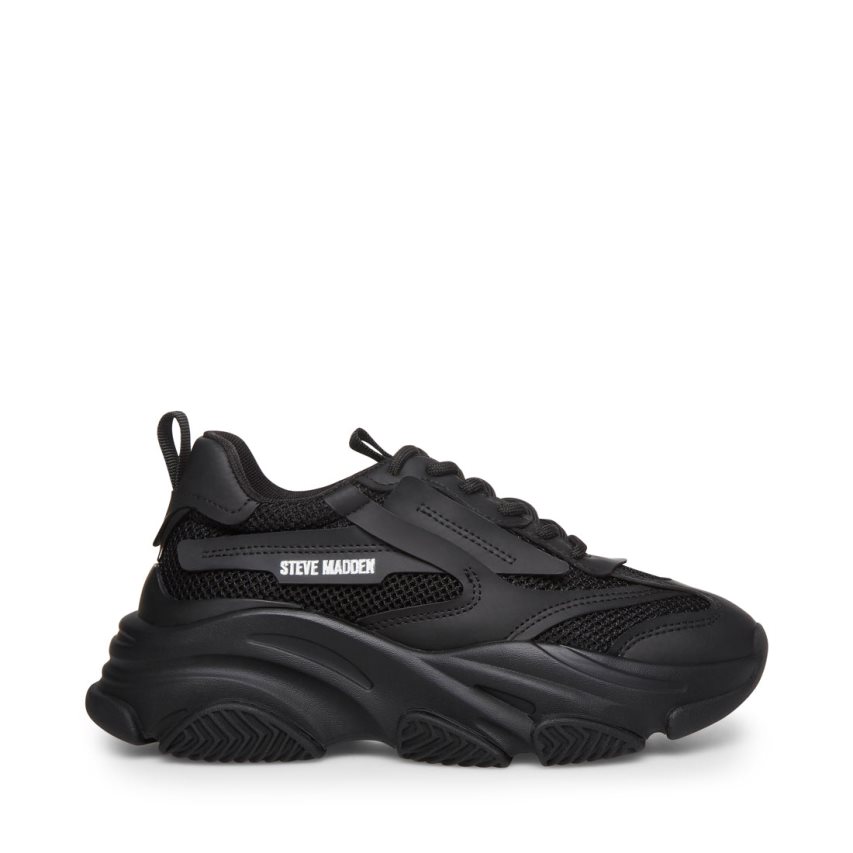 Αθλητικά Παπούτσια γυναικεια Steve Madden Possession μαυρα | GR-3416YPB