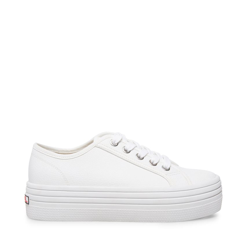 Αθλητικά Παπούτσια γυναικεια Steve Madden Bobbi30 ασπρα | GR-37O6HKU