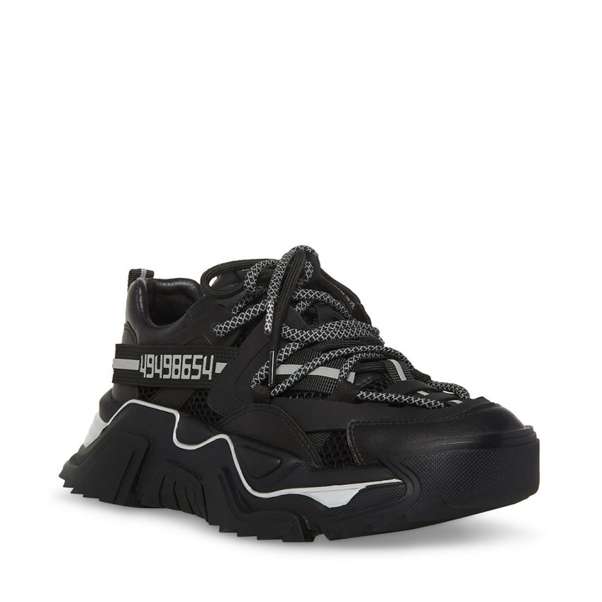Αθλητικά Παπούτσια γυναικεια Steve Madden Power μαυρα | GR-43O5OSK