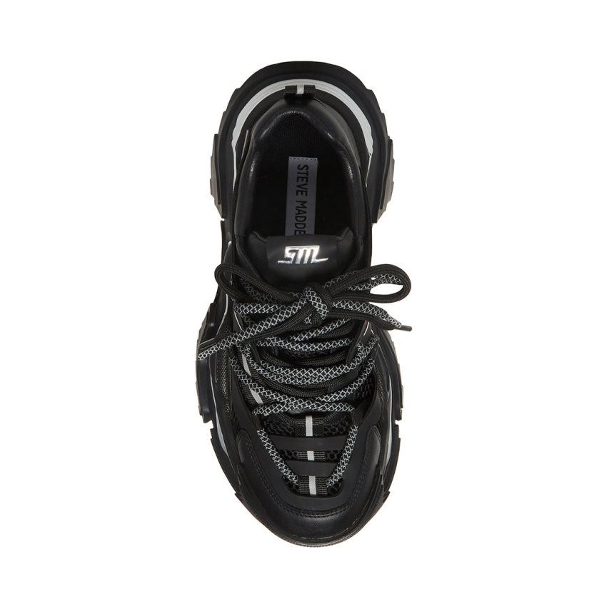 Αθλητικά Παπούτσια γυναικεια Steve Madden Power μαυρα | GR-43O5OSK
