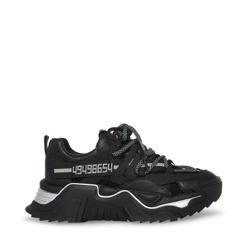 Αθλητικά Παπούτσια γυναικεια Steve Madden Power μαυρα | GR-43O5OSK
