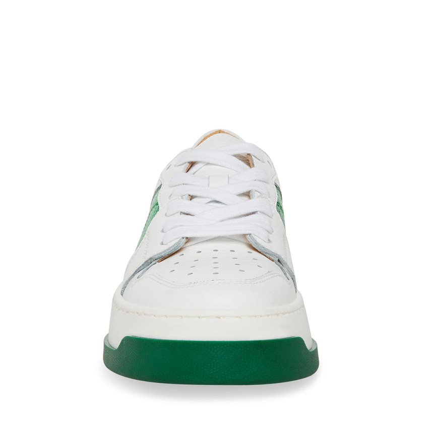 Αθλητικά Παπούτσια γυναικεια Steve Madden Joey ασπρα πρασινο | GR-51O8KEV