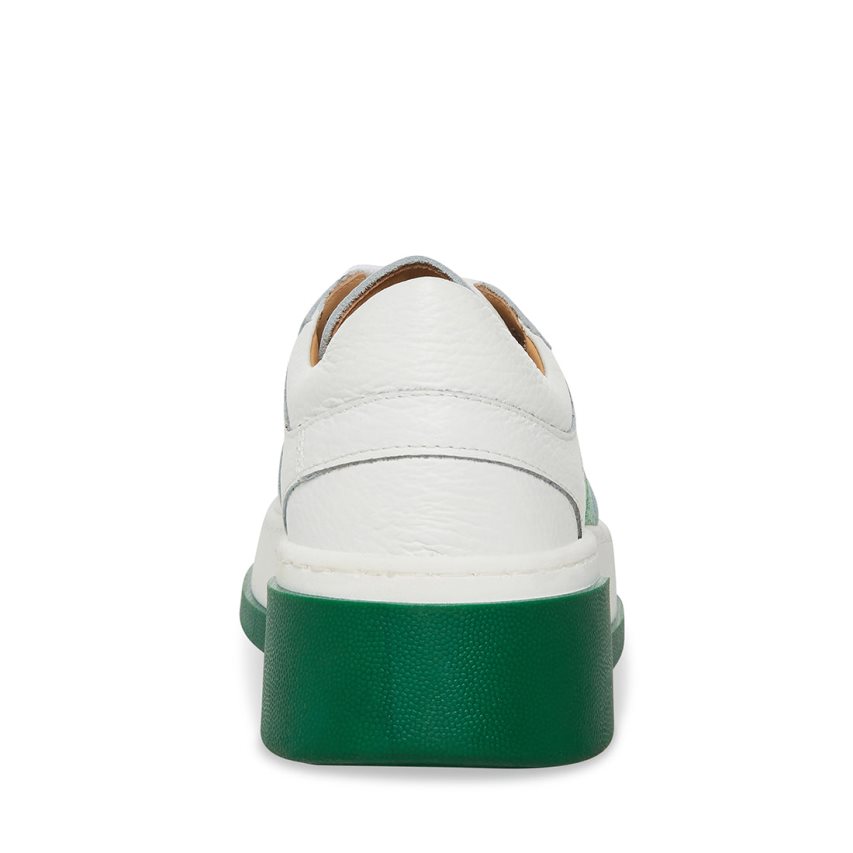 Αθλητικά Παπούτσια γυναικεια Steve Madden Joey ασπρα πρασινο | GR-51O8KEV