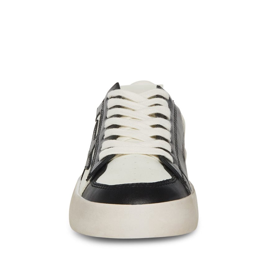 Αθλητικά Παπούτσια γυναικεια Steve Madden Perona μαυρα ασπρα | GR-543OKUA