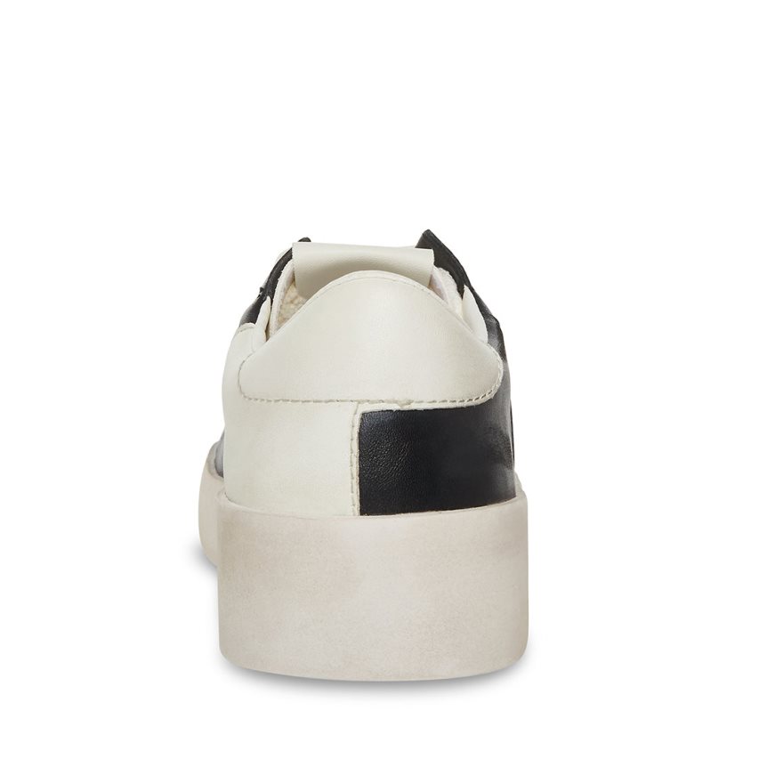 Αθλητικά Παπούτσια γυναικεια Steve Madden Perona μαυρα ασπρα | GR-543OKUA