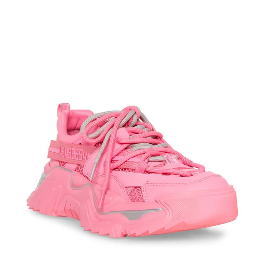 Αθλητικά Παπούτσια γυναικεια Steve Madden Power ροζ | GR-6539HFG