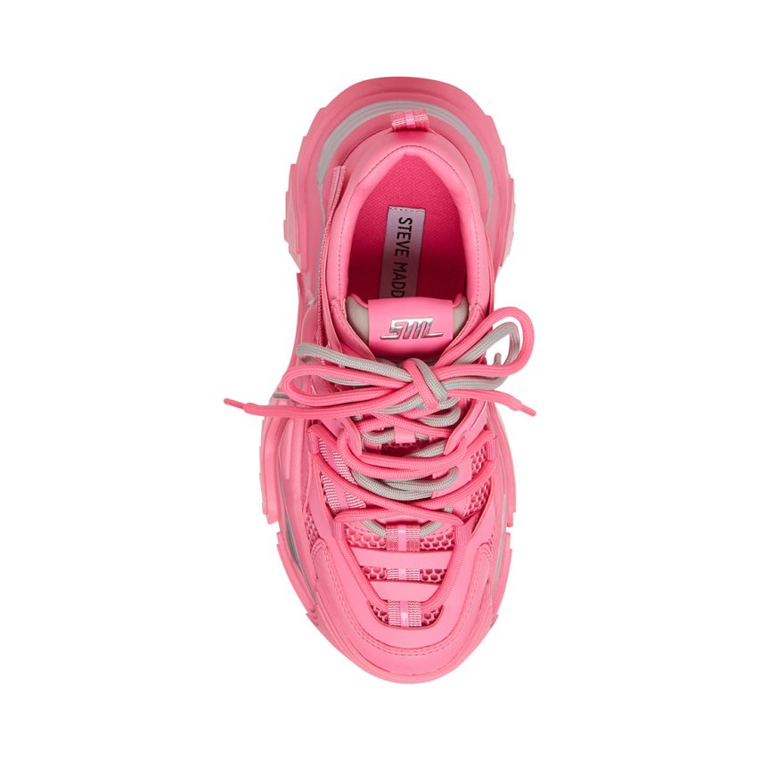 Αθλητικά Παπούτσια γυναικεια Steve Madden Power ροζ | GR-6539HFG