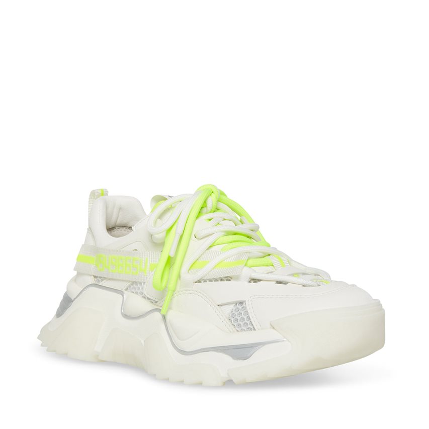Αθλητικά Παπούτσια γυναικεια Steve Madden Power ασπρα | GR-718OSDI