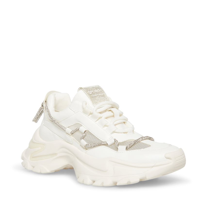 Αθλητικά Παπούτσια γυναικεια Steve Madden Miracles ασπρα | GR-7489XUE