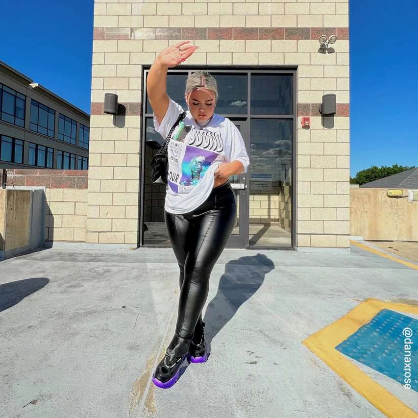 Αθλητικά Παπούτσια γυναικεια Steve Madden Revel μαυρα μωβ | GR-7935DHG