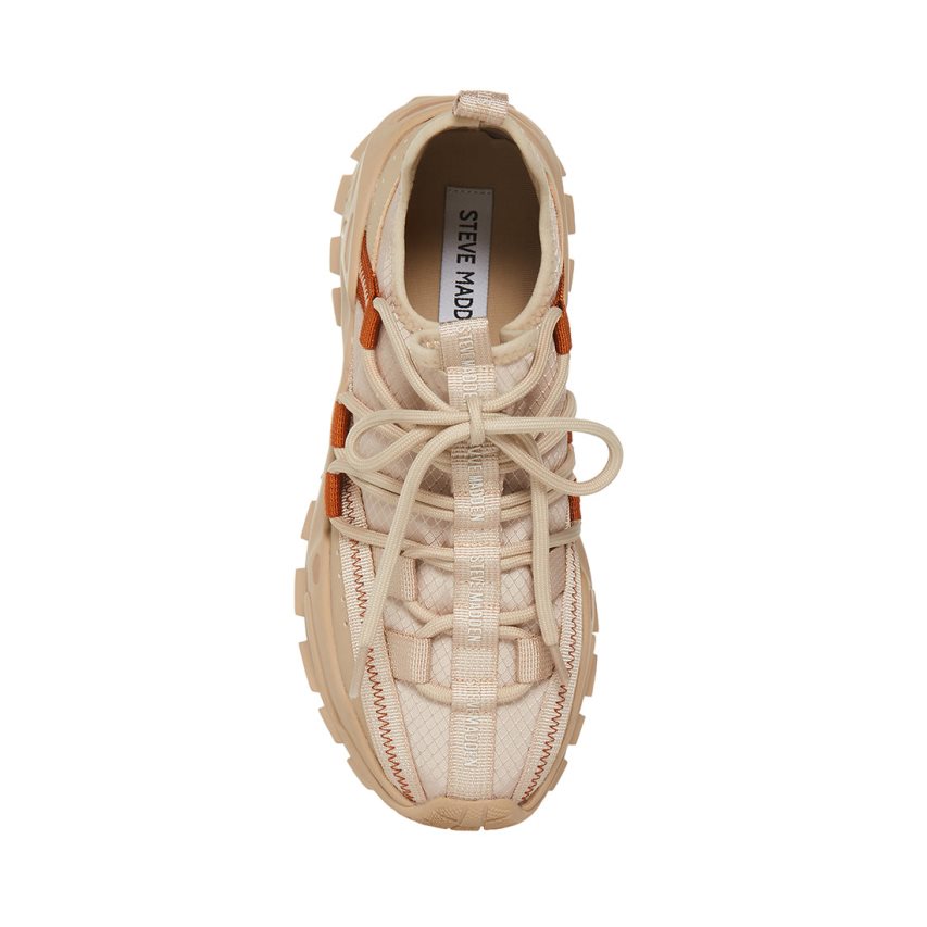 Αθλητικά Παπούτσια γυναικεια Steve Madden Keegan ανοιχτο καφε | GR-824OCHU