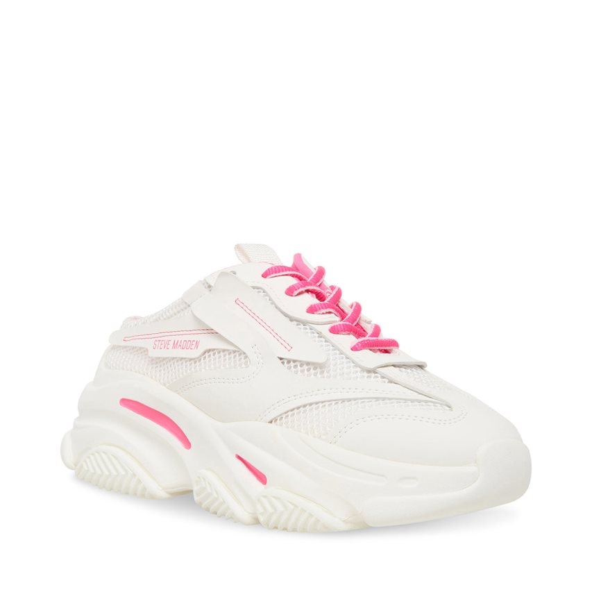 Αθλητικά Παπούτσια γυναικεια Steve Madden Prospect ασπρα | GR-8746BIF