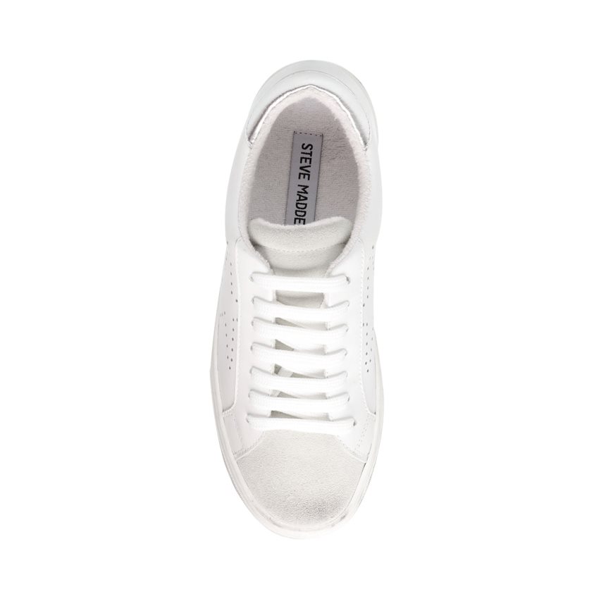 Αθλητικά Παπούτσια γυναικεια Steve Madden Rezza ασπρα | GR-894OXFR