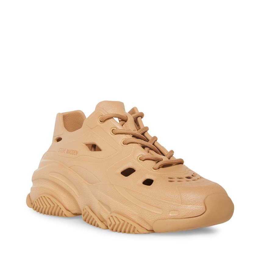 Αθλητικά Παπούτσια γυναικεια Steve Madden Possessive Clay ανοιχτο καφε | GR-8976SMN