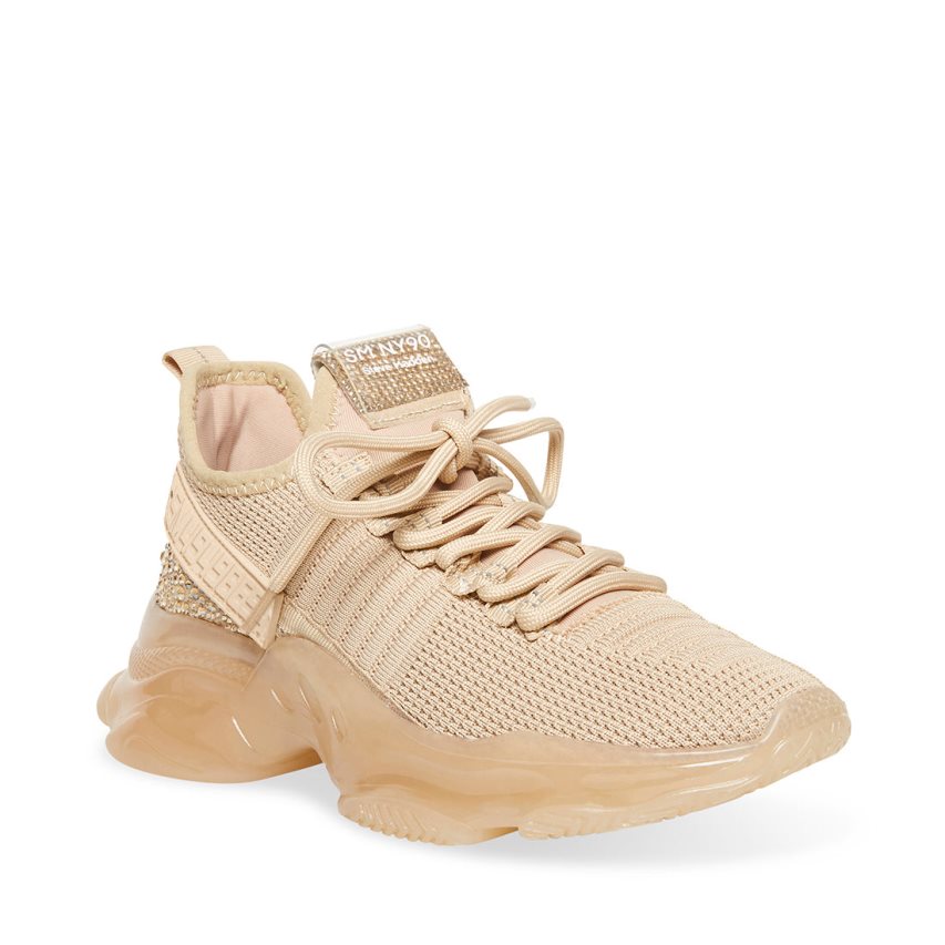 Αθλητικά Παπούτσια γυναικεια Steve Madden Maxima Μπεζ | GR-8O74KBI