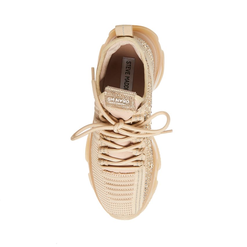 Αθλητικά Παπούτσια γυναικεια Steve Madden Maxima Μπεζ | GR-8O74KBI