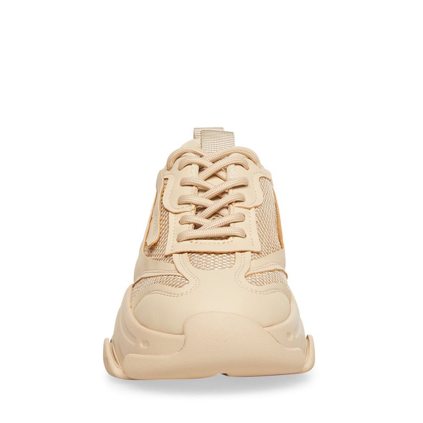 Αθλητικά Παπούτσια γυναικεια Steve Madden Possession Μπεζ | GR-9756JAQ