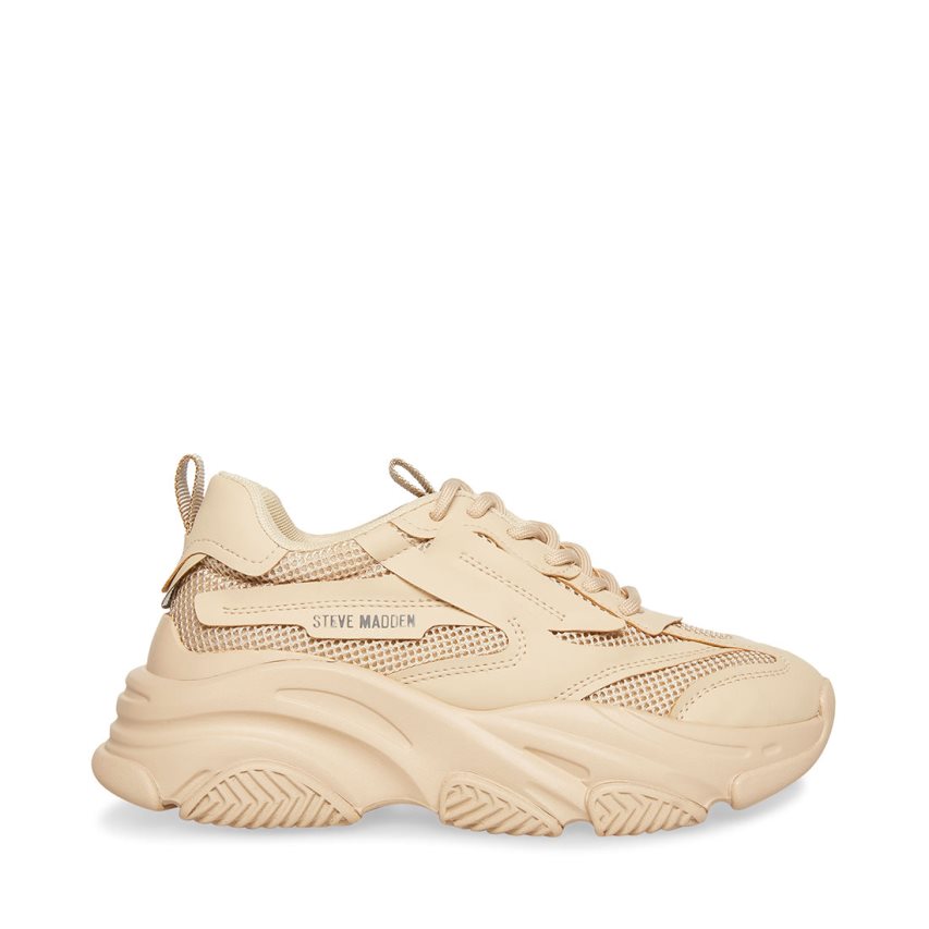 Αθλητικά Παπούτσια γυναικεια Steve Madden Possession Μπεζ | GR-9756JAQ