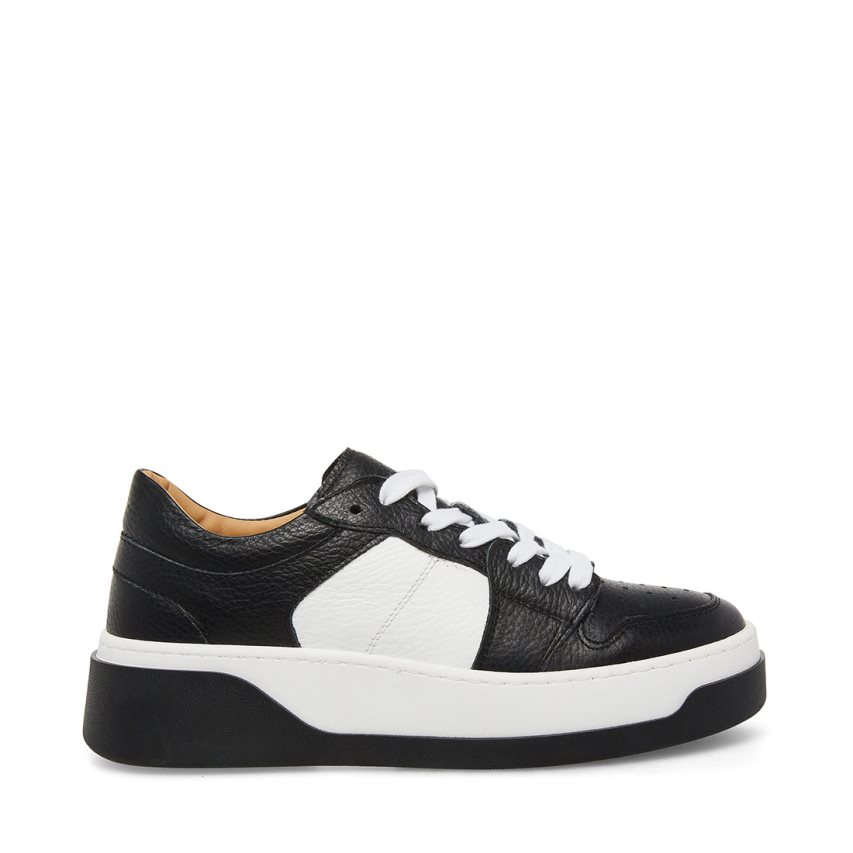 Αθλητικά Παπούτσια γυναικεια Steve Madden Joey μαυρα ασπρα | GR-985ORQE