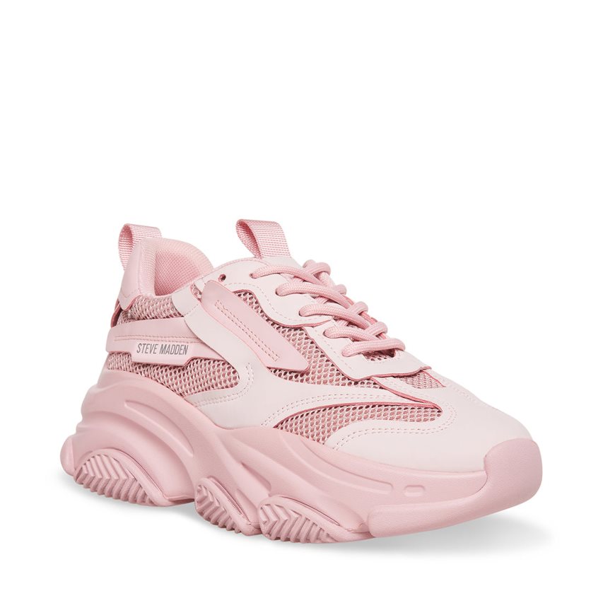 Αθλητικά Παπούτσια γυναικεια Steve Madden Possession Dusty ροζ | GR-O134HLU