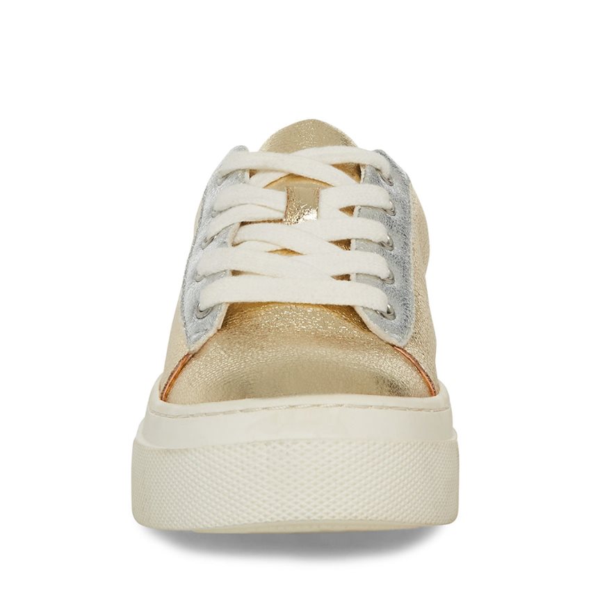 Αθλητικά Παπούτσια παιδικα Steve Madden Jstudioo χρυσο χρωμα ασημι | GR-2173HYC