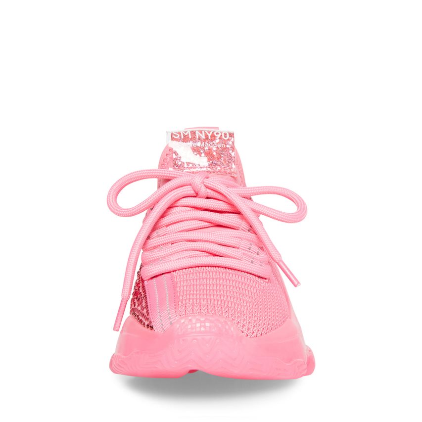 Αθλητικά Παπούτσια παιδικα Steve Madden Jmaxima Neon ροζ | GR-2567ZKM