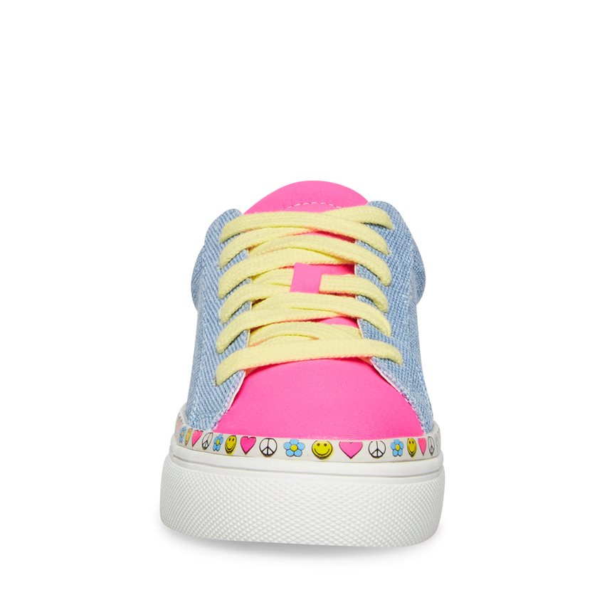 Αθλητικά Παπούτσια παιδικα Steve Madden Jvibez Denim Fabric Πολύχρωμο | GR-5638IJM