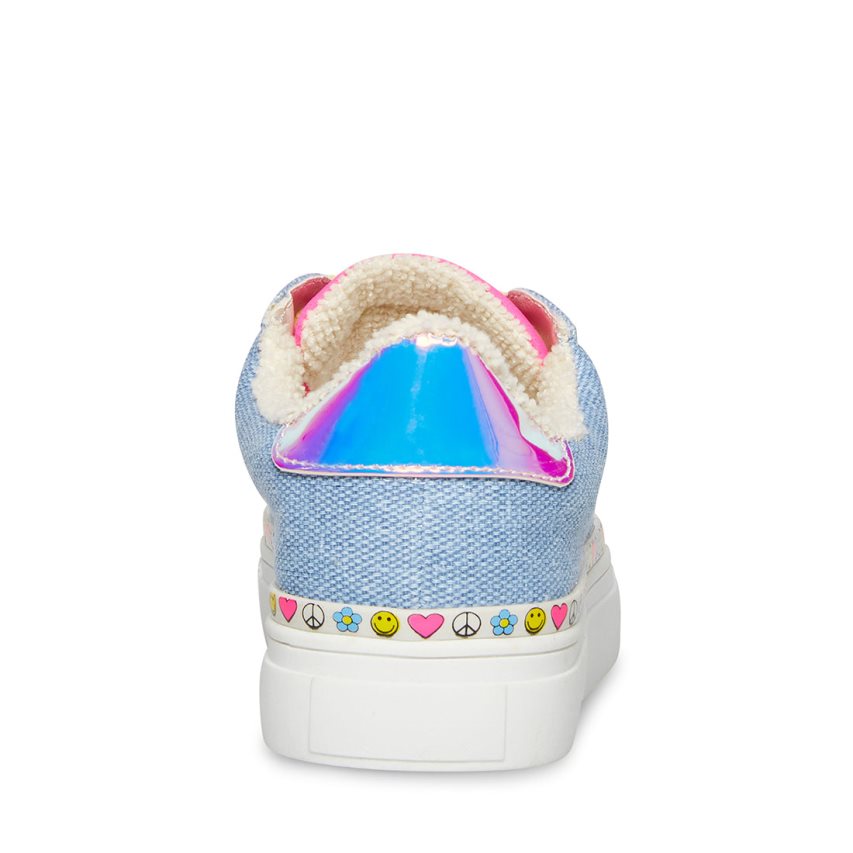 Αθλητικά Παπούτσια παιδικα Steve Madden Jvibez Denim Fabric Πολύχρωμο | GR-5638IJM