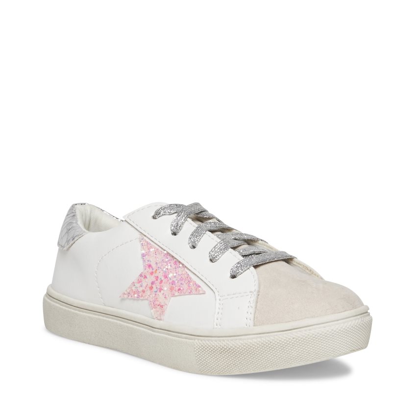 Αθλητικά Παπούτσια παιδικα Steve Madden Jrezume ασπρα | GR-O685TAQ