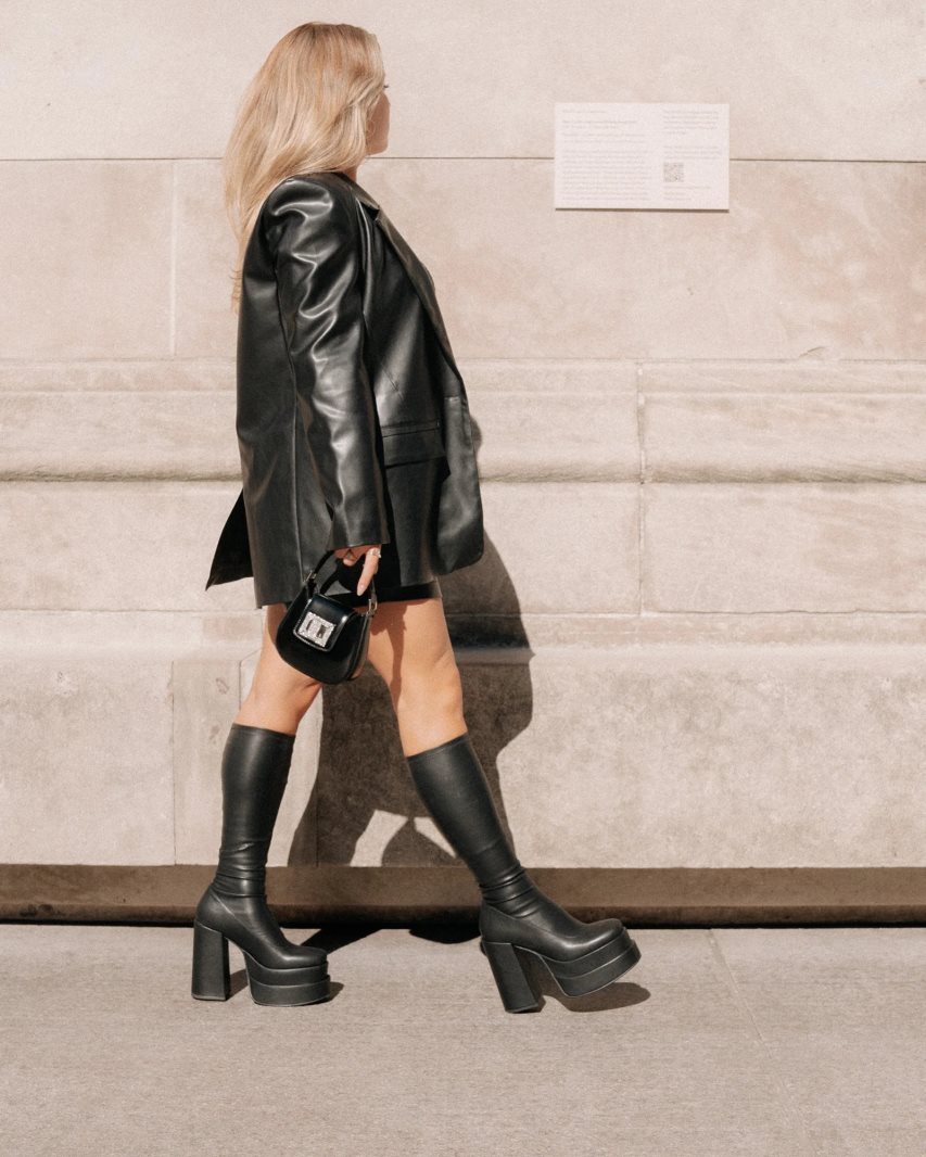 Μπλέιζερ γυναικεια Steve Madden Audrey μαυρα | GR-362OAVR
