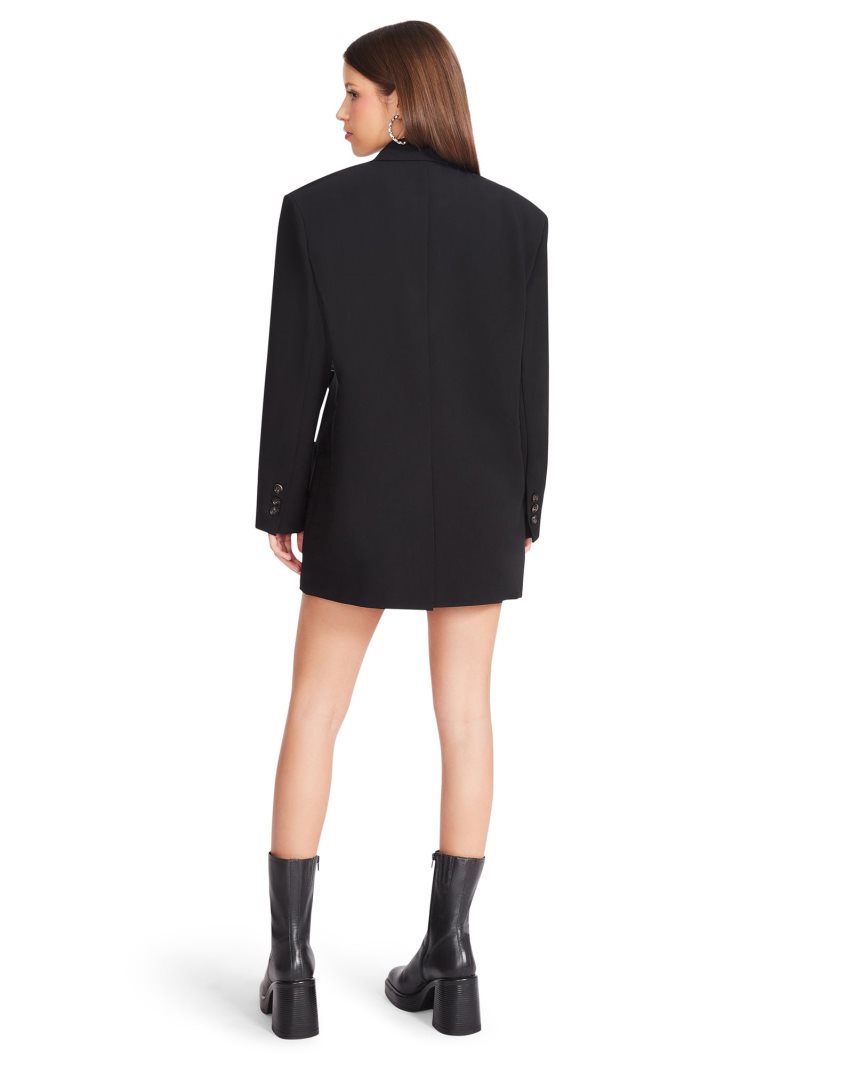 Μπλέιζερ γυναικεια Steve Madden Isabella μαυρα | GR-3461TOS