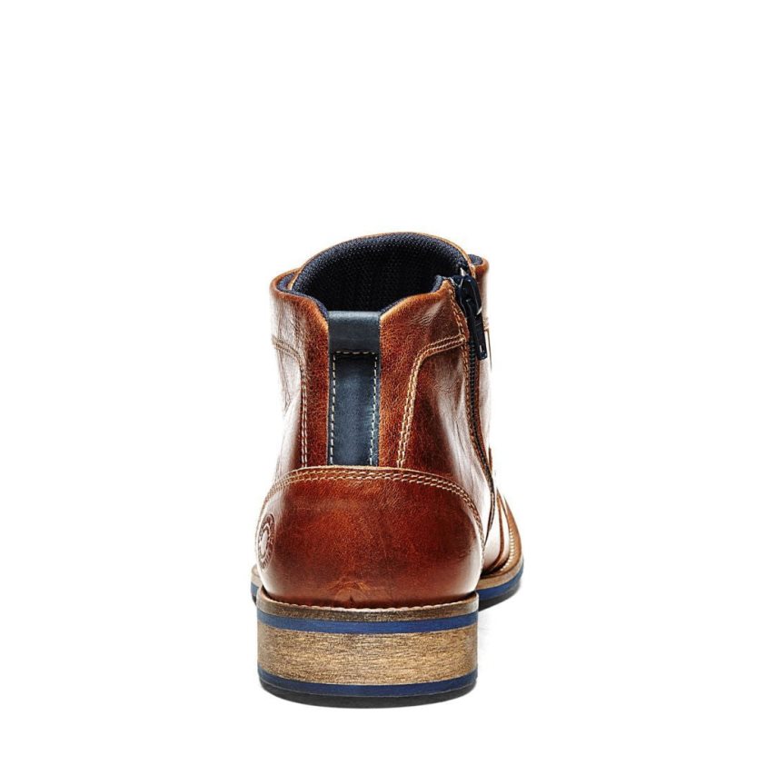 Μπότες Chukka ανδρικα Steve Madden Kramerr δερματινα καφε | GR-8459MHB