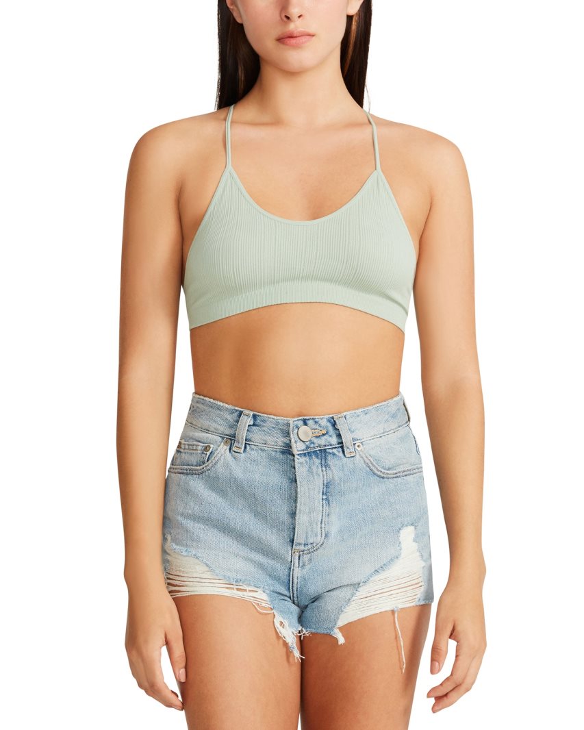 Σουτιέν γυναικεια Steve Madden The Ella Mesh μεντα | GR-32O4LRP