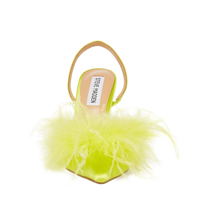 Τακούνια γυναικεια Steve Madden Alexis Fabric ανοιχτο πρασινο | GR-1265ICB