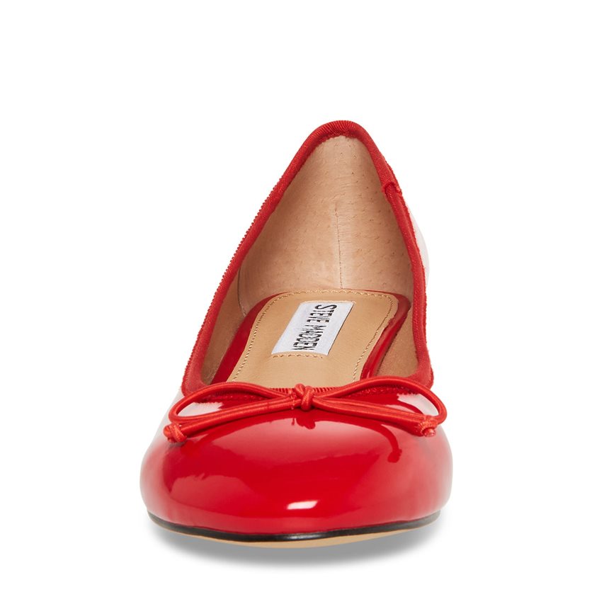 Τακούνια γυναικεια Steve Madden Cherish λουστρινι κοκκινα | GR-2938RTX