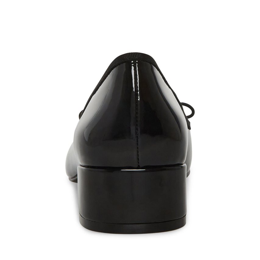 Τακούνια γυναικεια Steve Madden Cherish λουστρινι μαυρα | GR-46O9THL