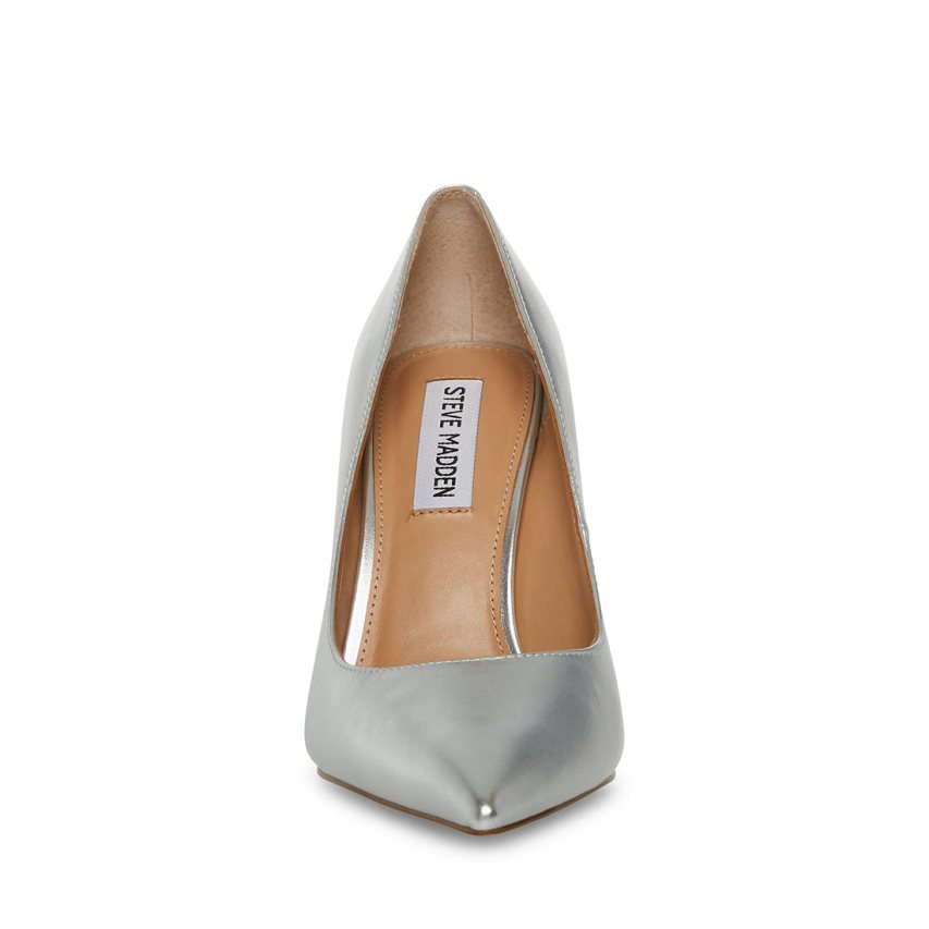 Τακούνια γυναικεια Steve Madden Evelyn ασημι | GR-5136LCN