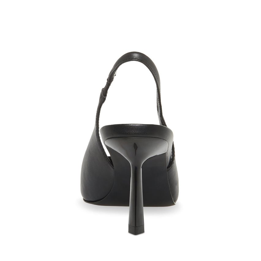 Τακούνια γυναικεια Steve Madden Kling δερματινα μαυρα | GR-5792TWM