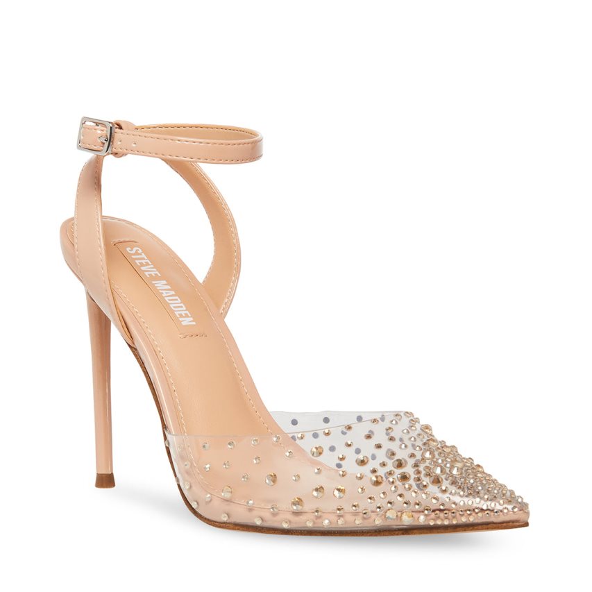 Τακούνια γυναικεια Steve Madden Venus Μπεζ | GR-5O98YBD