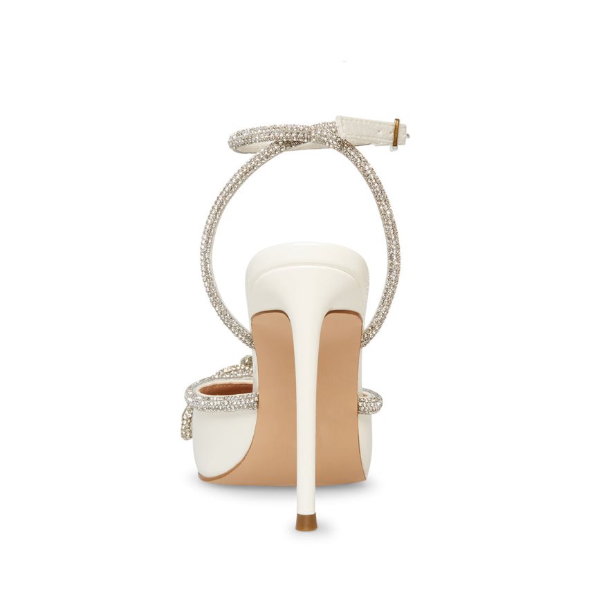 Τακούνια γυναικεια Steve Madden Viable ασπρα | GR-93O2JNC