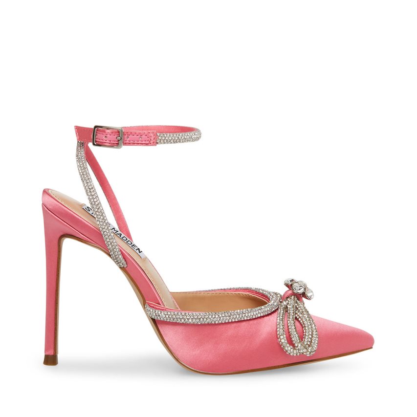 Τακούνια γυναικεια Steve Madden Viable ροζ | GR-95O1KYI