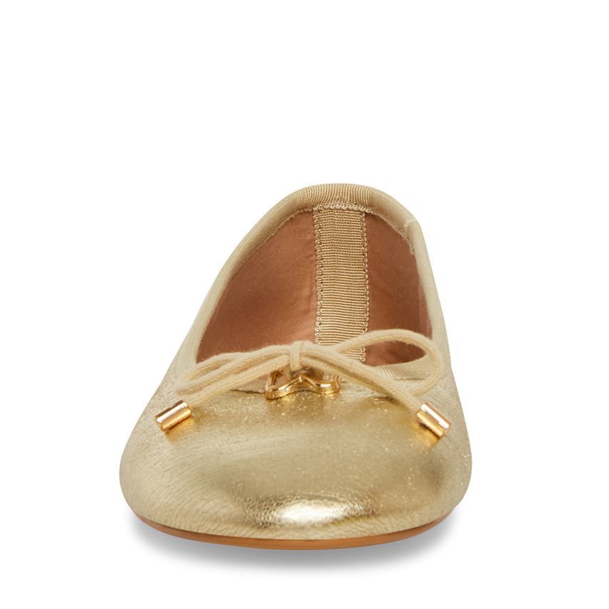 μπαλαρινα γυναικεια Steve Madden Blossoms χρυσο χρωμα | GR-3429IKY