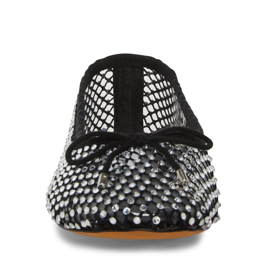 μπαλαρινα γυναικεια Steve Madden Blossoms-m μαυρα | GR-9678GVN