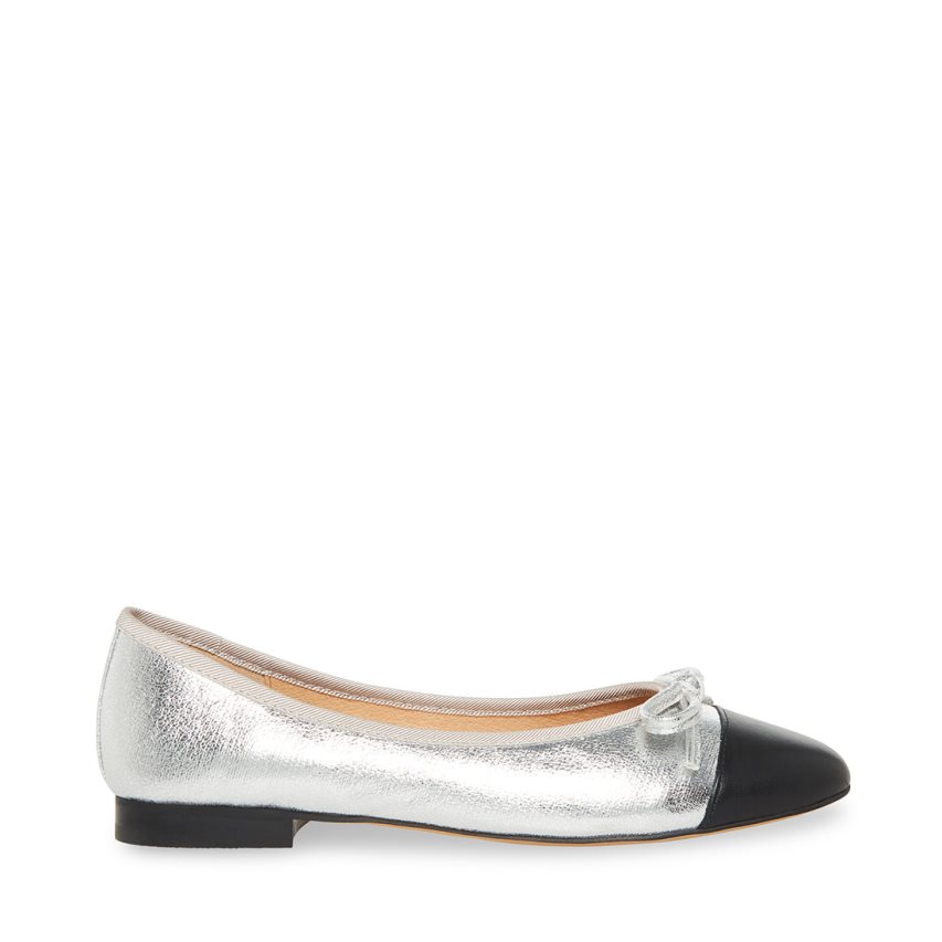 μπαλαρινα γυναικεια Steve Madden Ellison ασημι | GR-4638XFJ