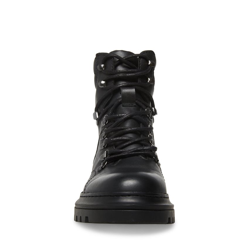 μποτακια ανδρικα Steve Madden Monty δερματινα μαυρα | GR-8731ZLE