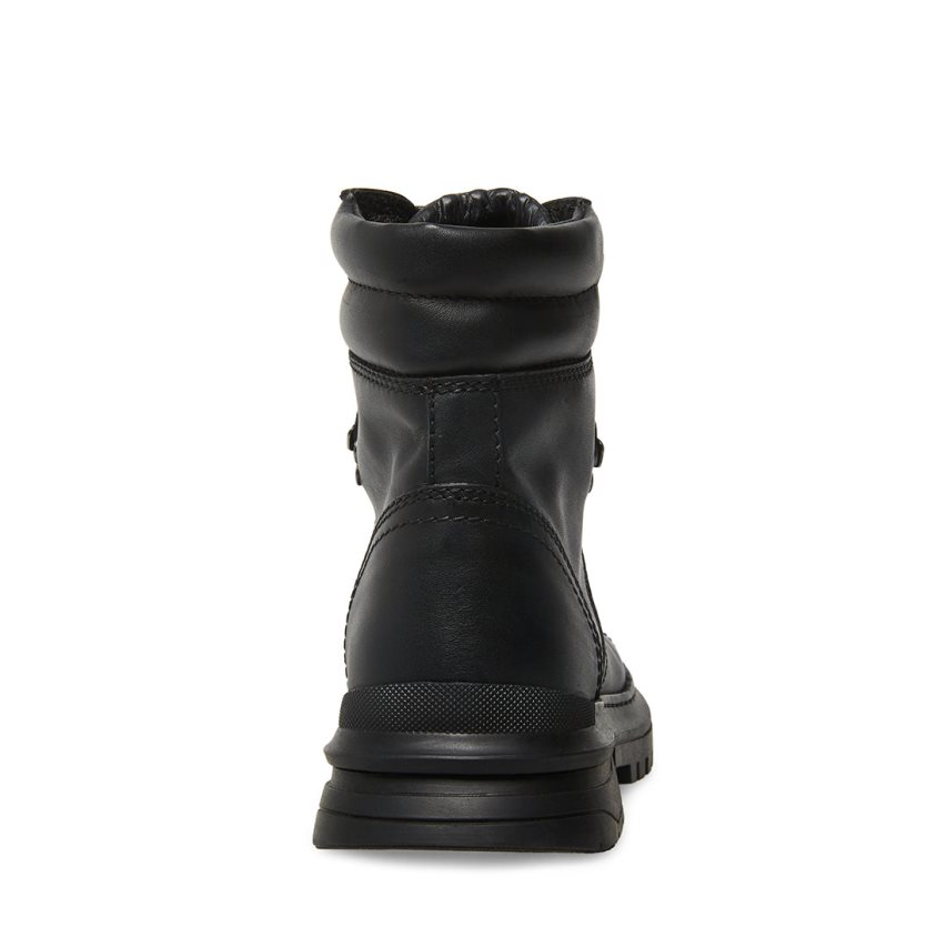 μποτακια ανδρικα Steve Madden Monty δερματινα μαυρα | GR-8731ZLE