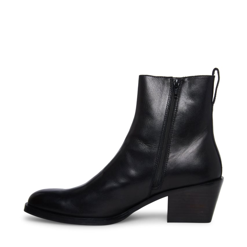 μποτακια ανδρικα Steve Madden Richie δερματινα μαυρα | GR-3861MFX