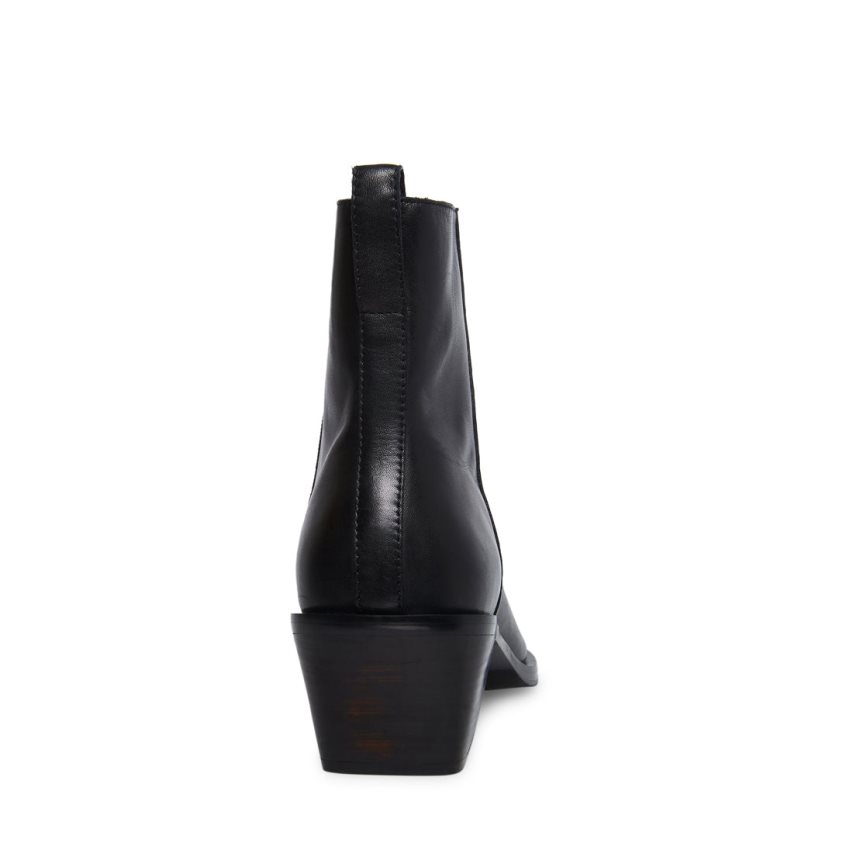 μποτακια ανδρικα Steve Madden Richie δερματινα μαυρα | GR-3861MFX