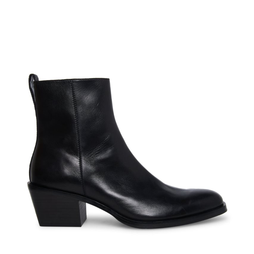 μποτακια ανδρικα Steve Madden Richie δερματινα μαυρα | GR-3861MFX