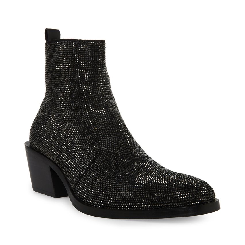 μποτακια ανδρικα Steve Madden Richie μαυρα | GR-2196JXE